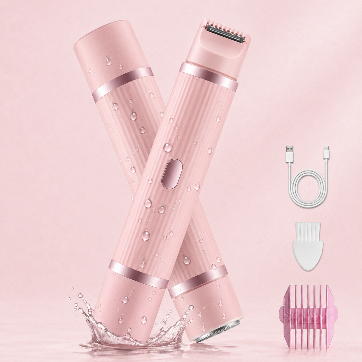 VelvetShave™ — Afeitadora Eléctrica 2 en 1 Para Mujeres