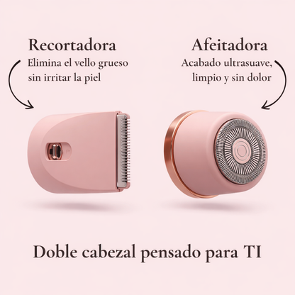 VelvetShave™ — Afeitadora Eléctrica 2 en 1 Para Mujeres